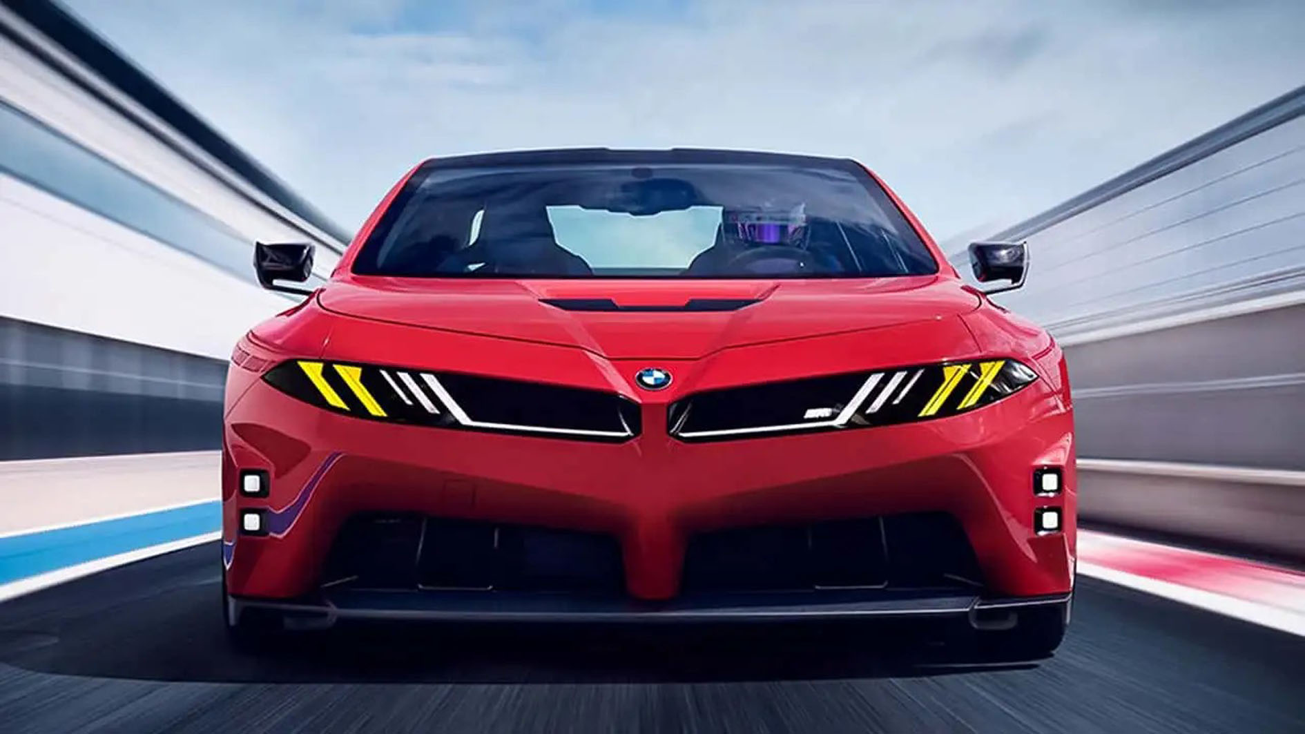 चार मोटर र १०० kWh ब्याट्रीसहित BMW M कन्सेप्ट
